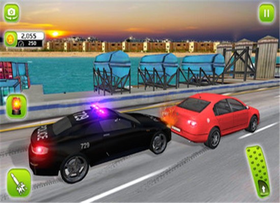 警察高速公路追逐赛图1